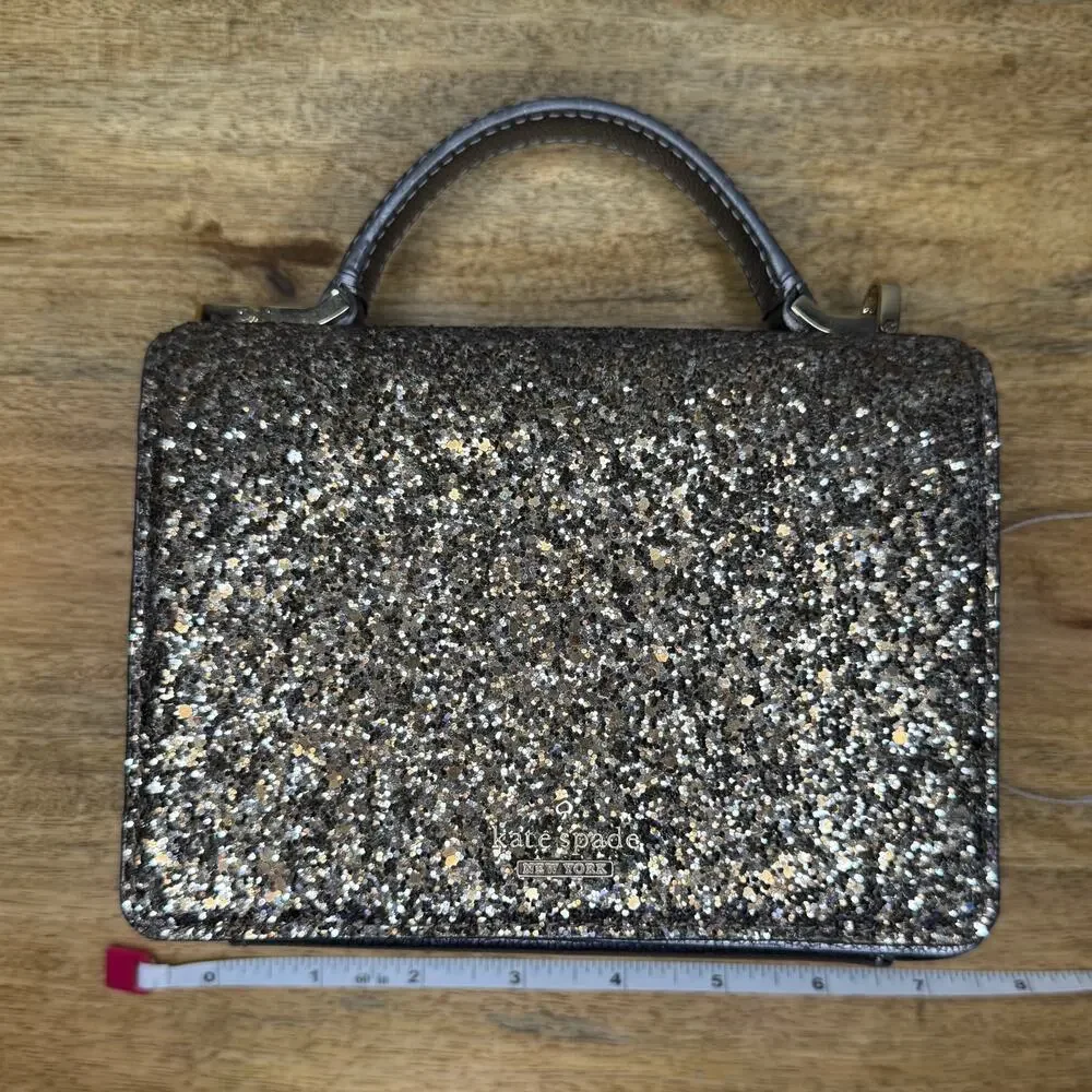 Kate Spade Laurel Way Glitter Maisie Crossbody - Picture 5 of 10